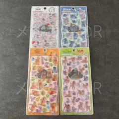 〈正規品〉 ディズニー Disney プチドロップステッカー 4種セット