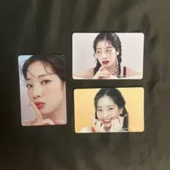 TWICE ダヒョン サイン入りカード 3枚セット