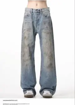 acne studios 似デザイン バギー デニム