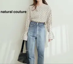 【natural couture】2WAYスカラップブラウスのサムネイル