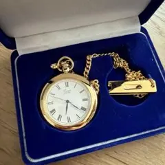 Harrods ハロッズ ミニ置き時計 ゴールドクオーツ ロンドン土産ケース