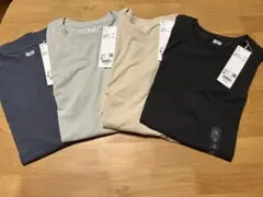 新品 ユニクロ U ドライEXクルーネックTシャツ 4枚セット