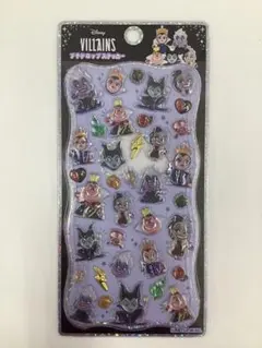 ディズニー　ヴィランズ　プチドロップステッカー