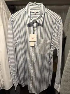 ユニクロ　エクストラファインコットンブロードシャツ（長袖）