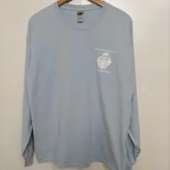 GILDAN 長袖ロンT NATIONAL USA XL バックプリント 古着