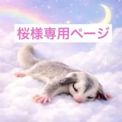 桜様専用ページ