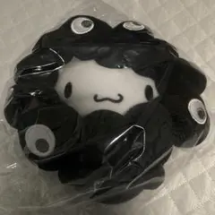 黒 シナモロール ミャクミャクなりきりぬいぐるみ M ブラック 黒ミャク