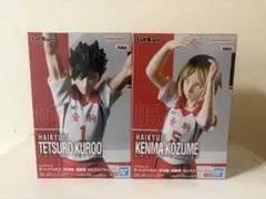 ハイキュー!! ポージングフィギュア 孤爪研磨・黒尾鉄朗 セカンドユニフォーム