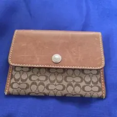 COACH カードケース シグネチャー