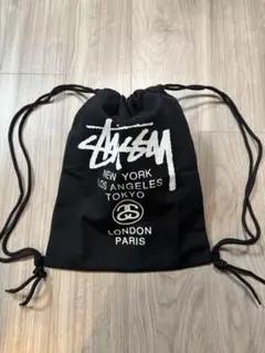 【24時間以内に発送】STUSSY リュックサック キャンバスバッグ ブラック