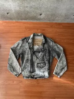 80s LEVI’S デニムライダースジャケット