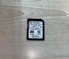 トヨタ純正 SDナビ地図データーSDカード 2013年度 冬版 used