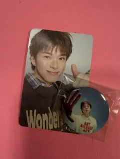 TREASURE Wonderwall アサヒ トレカ＋ピンバッジ