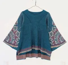 チャイハネ アミナ amina エスニック柄 ニット