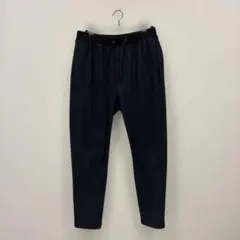 INHERIT ダークブルー ウエストゴム パンツ 30サイズ 未裾直し