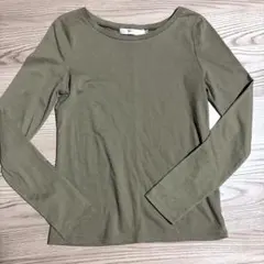 AZUL by mossy カーキカットソー