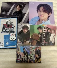 スキズトイワールド　リノ　ステッカー＆キーホルダーセット　ラントレ　まとめ売り