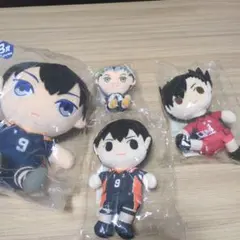 ハイキュー!! セガ ラッキーくじ B賞 ぬいぐるみマスコット セット