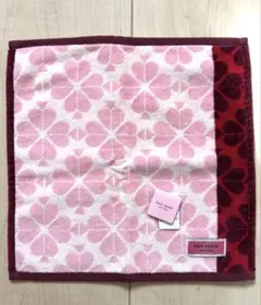 新品未使用　ケイトスペード　タオルハンカチ　28cm 正方形