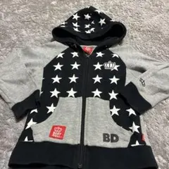 BABY DOLL 星柄パーカー 100