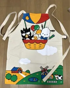 サンリオ キャラクターズ エプロン ポチャッコ バッドばつ丸のサムネイル