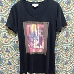 DIESEL　平成ギャル　y2kグランジ　半袖Tシャツ　スタッズ　英字　希少