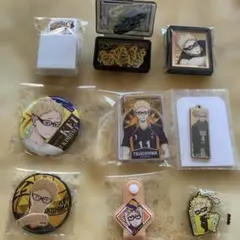 ハイキュー!! 月島蛍 缶バッジ アクリルキーホルダー まとめ売り