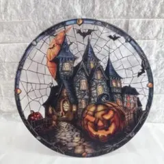 【限定入荷】ハロウィン 壁掛け サンキャッチャー インテリア 置物 ウォールデコ