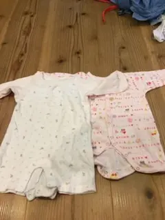 ロンパース 60 70 女の子 コムサイズム 2枚セット