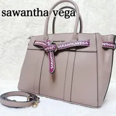 【samantha vega】サマンサべガ ベルト トートバッグ A4 2way