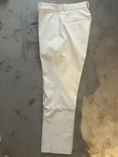 スマートアンクルパンツ M オフホワイト(ウールライク)