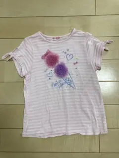 メゾピアノ アイスクリーム柄Tシャツ