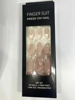 FINGER SUIT プレスオンネイル 40個セット 韓国