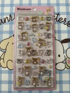 リラックマボンボンドロップシールのサムネイル