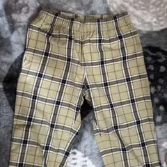 GU チェックパンツ L 美品