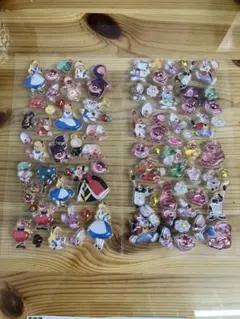 正規品 ディズニー 不思議の国のアリス チェシャ猫 プチドロップステッカー 2枚