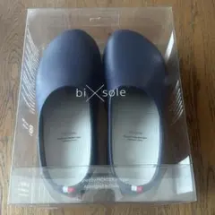 bi×sole クロッグサンダル ネイビー トリコロール