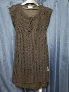 [新品未使用]ミッシェルクラン　黒ワンピース