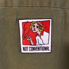 米軍 ワッペンリメイク CPOシャツ ユーティリティシャツ カーキ