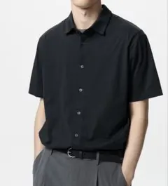 ⭐︎新品タグ付き！ユニクロ/エアリズムフルオープンポロシャツ/M