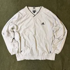 adidas 2way ナイロンジャケット ウィンド ブレーカー ブルゾン L