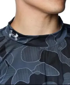 アンダーアーマー UAヒートギア モックネック シャツ サイズ：L カラー：黒