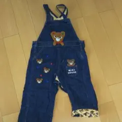 ミキハウス オーバーオール 90