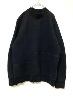 サカイ　sacai パッチワーク　スウェット　切り替え　ドッキング　ブラック　1のサムネイル