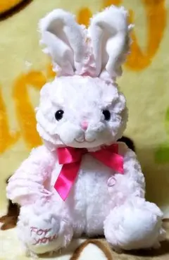 ヘッズ【抱きつきアニマル】うさぎのクク♡For You刺繍のサムネイル