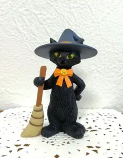 デコレ　キャットノワール　魔女　猫　ハロウィン　希少　【匿名配送】