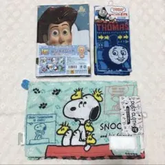 キッズ キャラクターグッズ ３点セット 新品タグ付き トイストーリー スヌーピー
