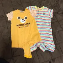 ミキハウスロンパース セット