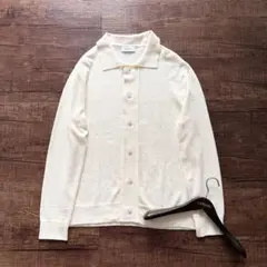 <24年モデル> LARDINI オフホワイト コットン ニット サイズLのサムネイル