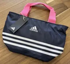 新品　アディダス トートバッグ 保冷バック 学校　ランチ　エコ